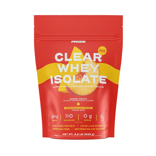 Clear Whey Isolate - Mango-Peach - 2.2 lb