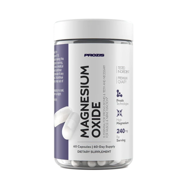 Magnesium Oxide 400 mg 60 capsules