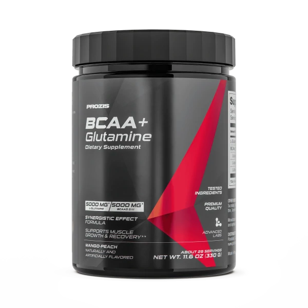 BCAA + Glutamine 11.6 oz, 29 servings
