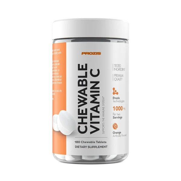 Chewable Vitamin C 500 mg 180 chewable tablets