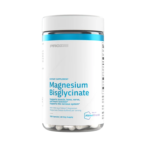 Albion® Magnesium Bisglycinate 120 veg capsules