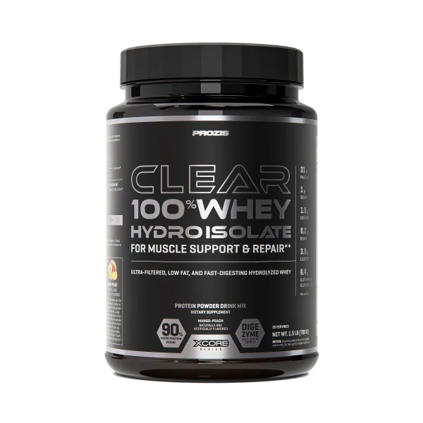 100% Whey Hydro Isolate Clear 1.5 lb