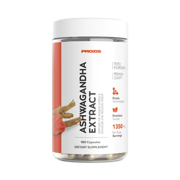 Ashwagandha Extract 450 mg 180 Veg capsules