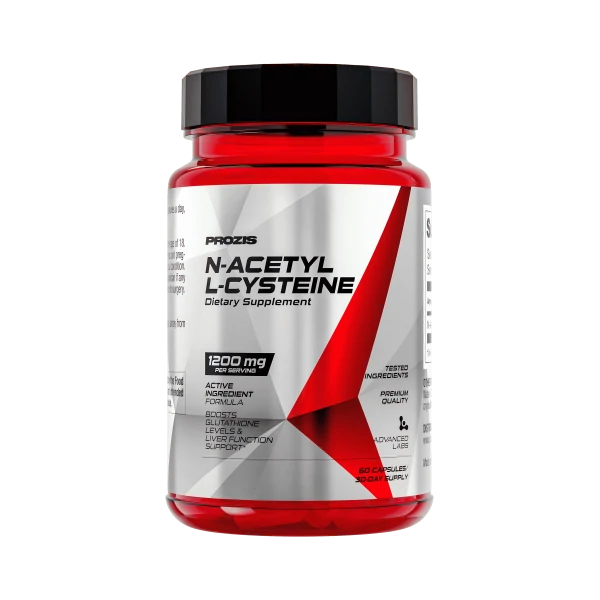 NAC - N-Acetyl L-Cysteine 1200 mg 60 capsules