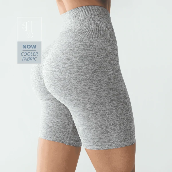 Athleisure High-Waist Cycling Shorts