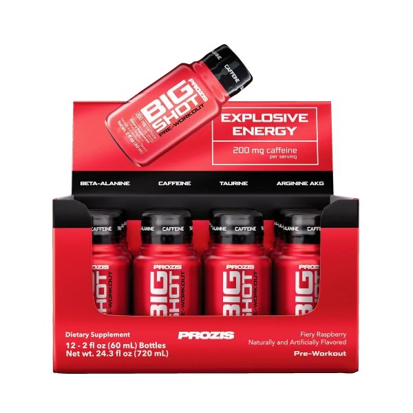 12 x Big Shot - Pre-Workout 2 fl oz