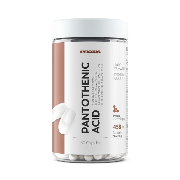 Acide Pantothénique - Vitamine B5 60 gélules