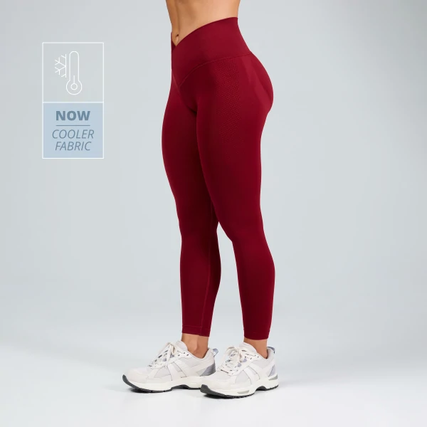 MuseFit Front V Leggings mit mittelhohem Bund