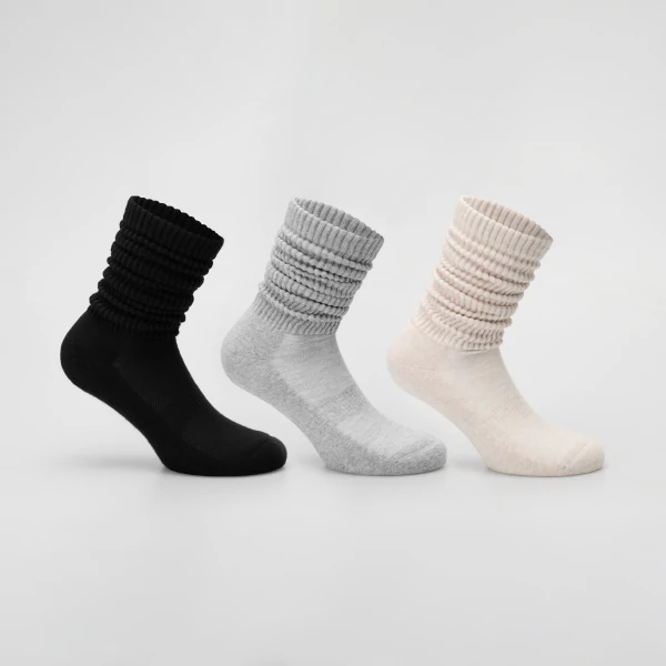 Athleisure Over The Calf Socken - 3er-Pack
