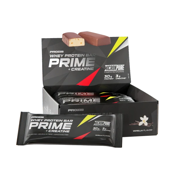 Whey Prime Protein Bar + Creatine Vanilla x 6