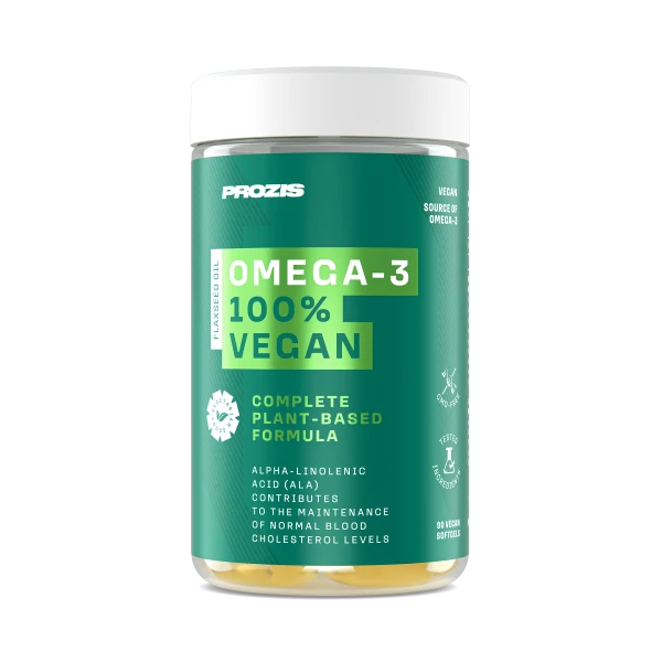 Vegan Omega 3 - Flaxseed Oil 90 veg softgels
