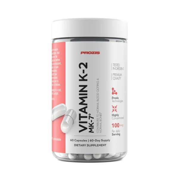 Vitamin K2-MK7 100mcg 60 capsules