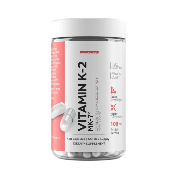 Vitamin K2-MK7 100mcg 120 capsules