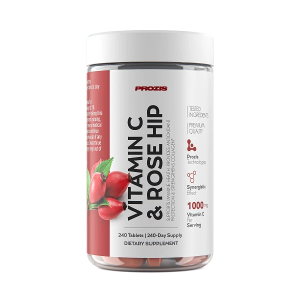 Vitamin C 1000 mg + Rose Hip 240 tablets