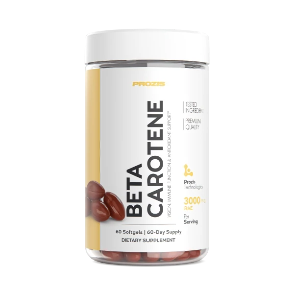 Beta Carotene 60 softgel capsules