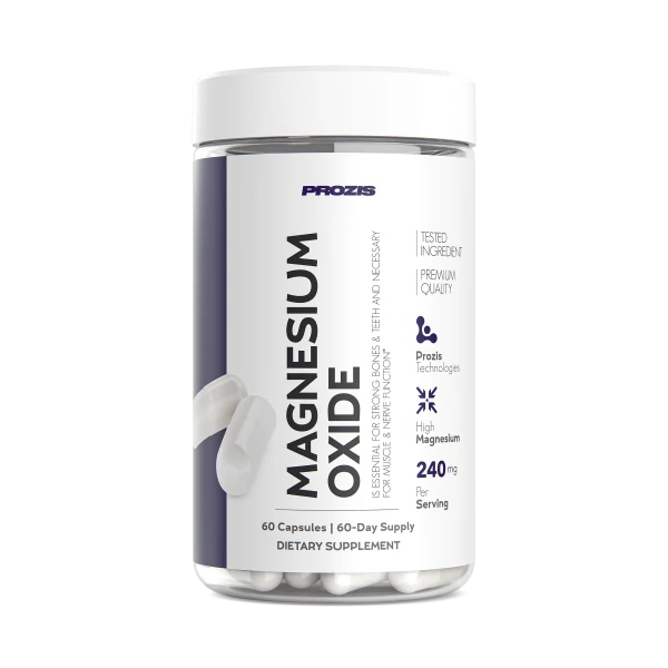Magnesium Oxide 400 mg 60 capsules