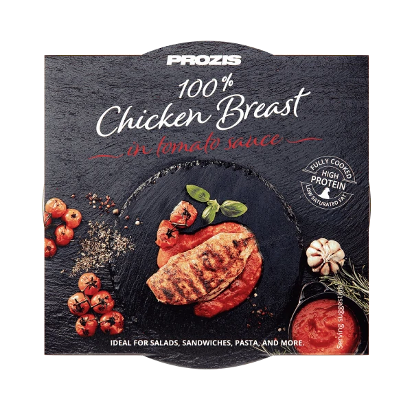 100% Premium-Hähnchenbrust - in Tomatensauce 155 g