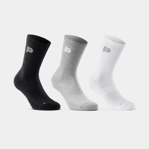 GymPro Crew Socken - 3er-Pack 