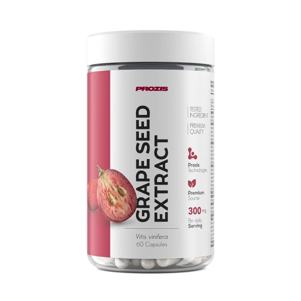 Extrait de pépins de raisin 300 mg, 60 gélules