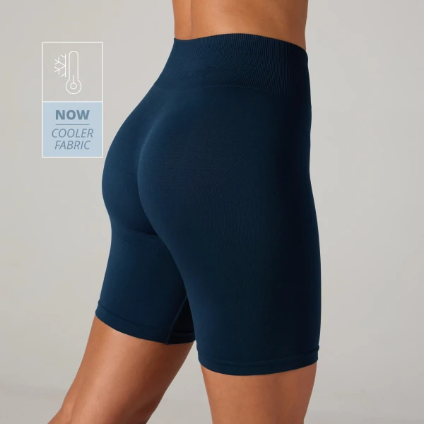 Athleisure Radlerhose mit mittelhohem Bund