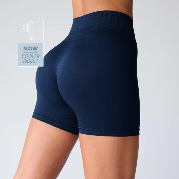 Athleisure Shorts mit mittelhohem Bund