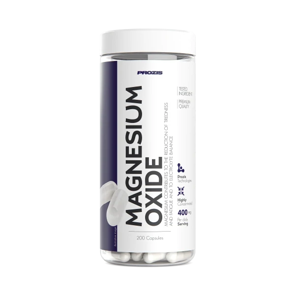 Magnesium Oxide 400mg 200 caps