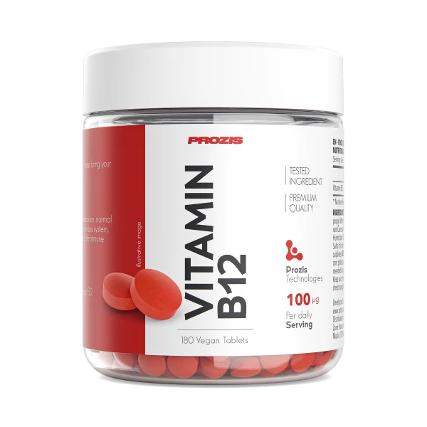 Vitamin B12 100 mcg 180 tabs