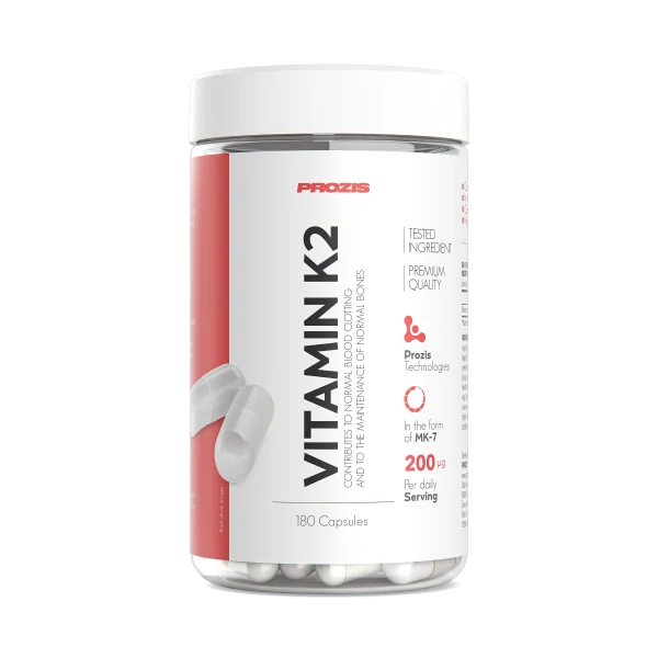 Vitamin K2-MK7 200mcg 180 caps