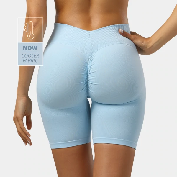Short Taille Mi-Haute Dos en V MuseFit 