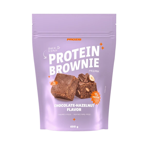 Préparation pour Brownies Protéinés 400 g Chocolat-Noisettes