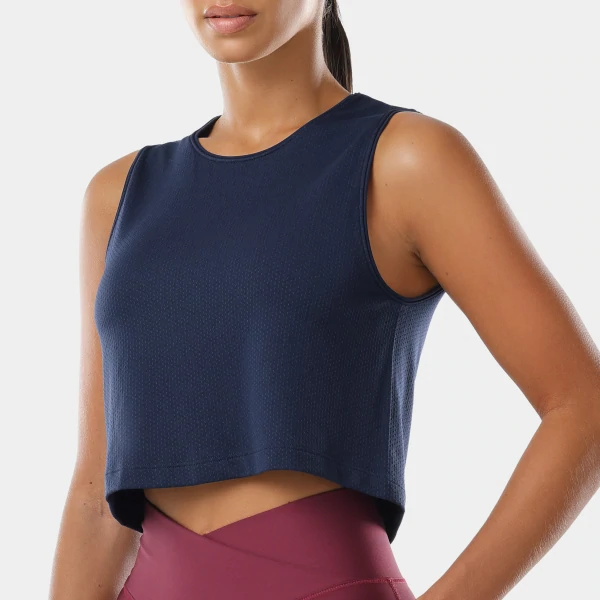 Athleisure Bauchfreies Top