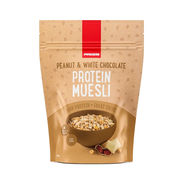 Protein Muesli 400 g Arachidi e cioccolato bianco