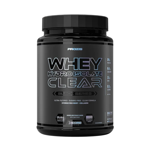 Whey Hydro Isolate Clear Black Series 700g