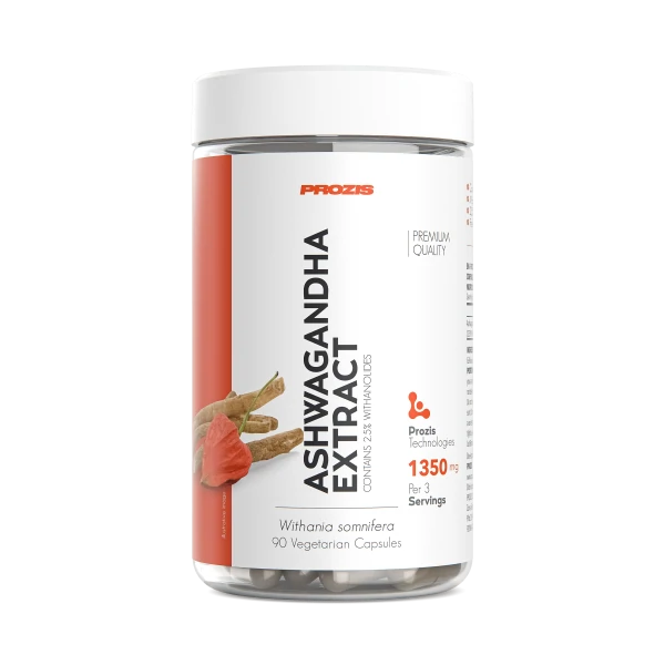 Extrait d'Ashwagandha 450 mg 90 gélules végétariennes