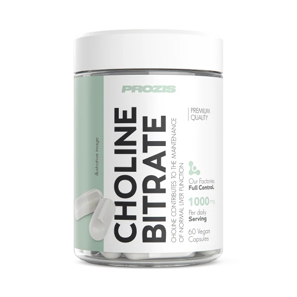 Bitartrate de Choline 60 Veg Caps