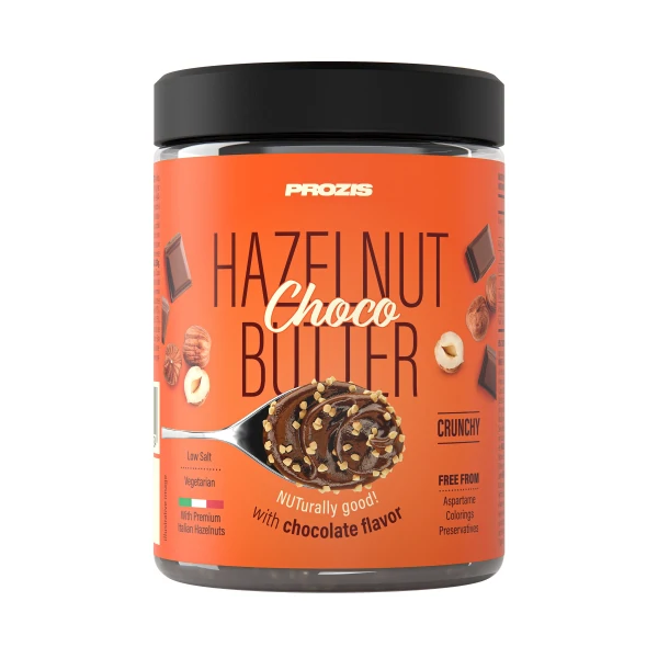 Pâte à Tartiner aux Noisettes et Chocolat - Croquante 250 g