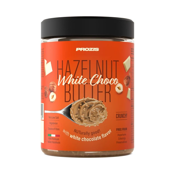 Pâte à Tartiner aux Noisettes et Chocolat Blanc - 250 g
