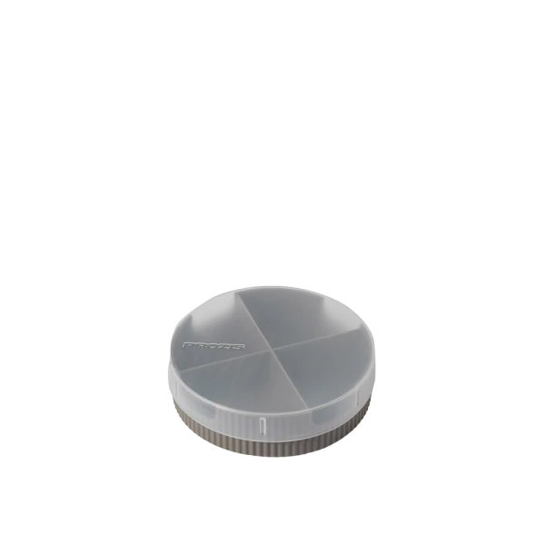 Groove Horizontal Pillbox - Dark Gray