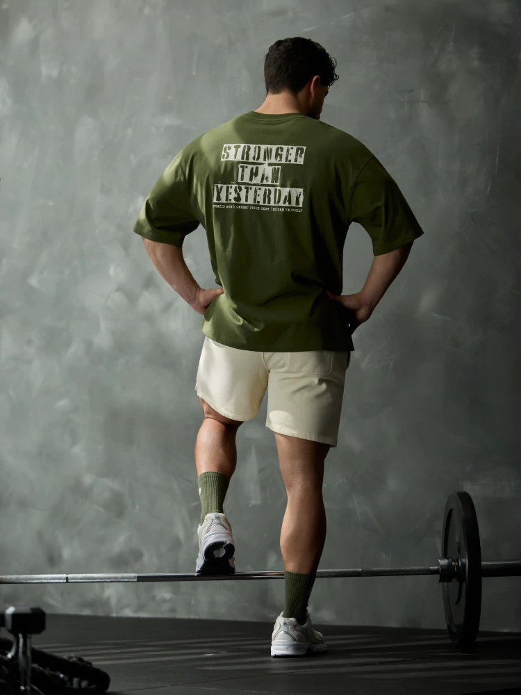 T-Shirt Oversized Army Squad  (6)