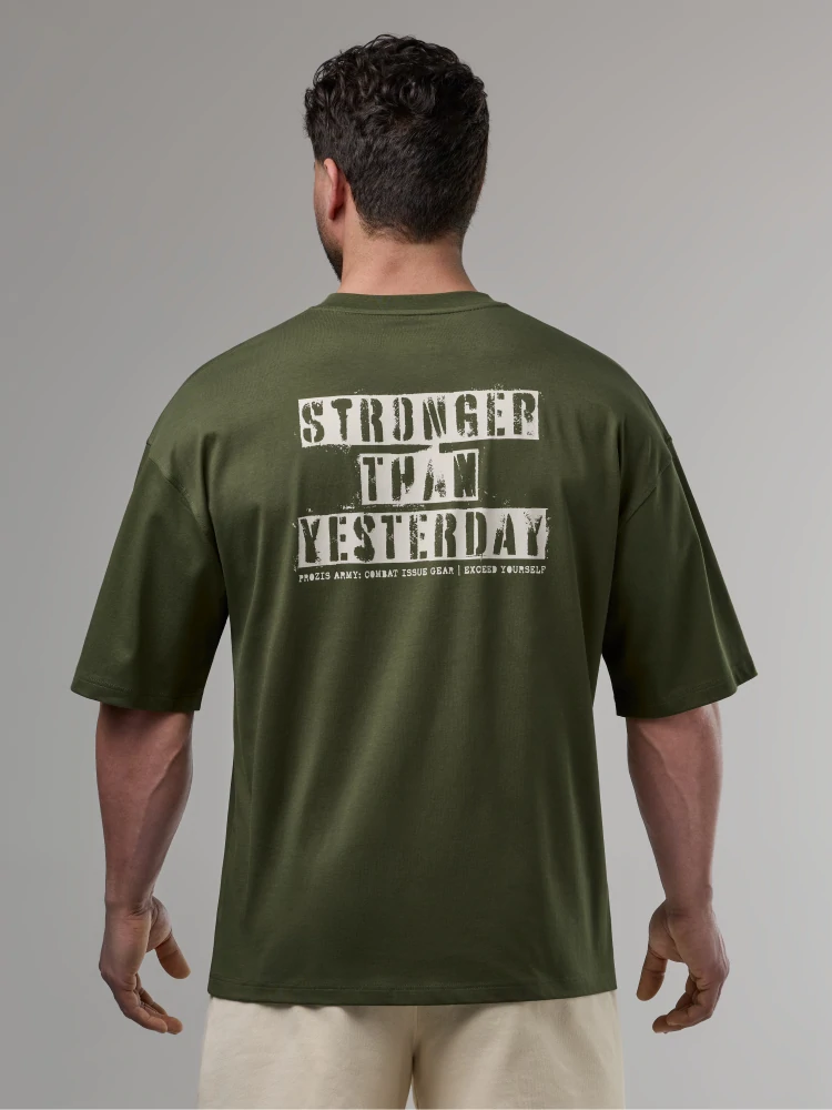 T-Shirt Oversized Army Squad  (7)