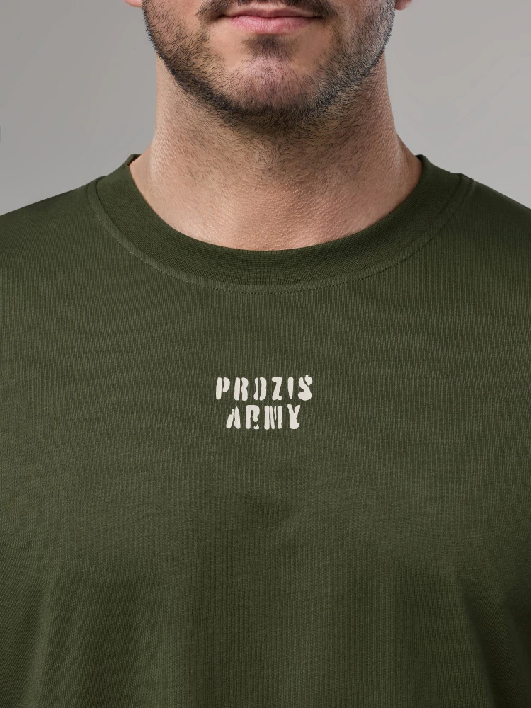 T-Shirt Oversized Army Squad  (8)