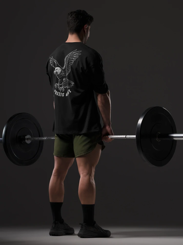 Army Eagle Unit Φαρδύ T-Shirt  (7)