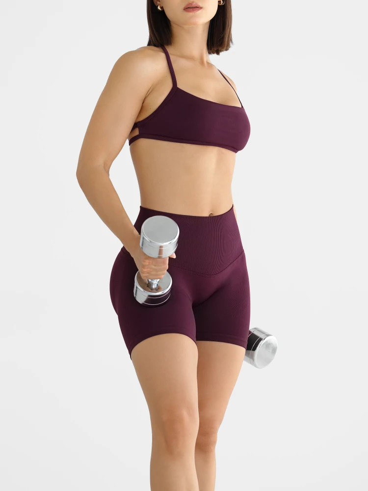 MuseFit Sport-BH mit überkreuzten Trägern am Rücken (9)