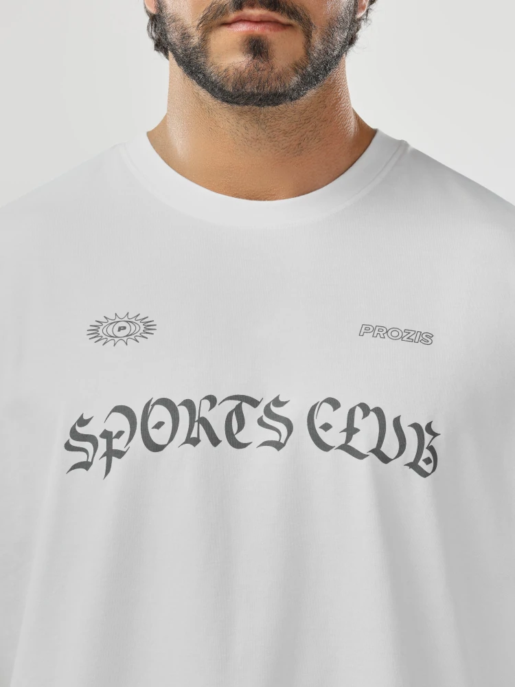 Sports Club Oversized T-Shirt  (8)