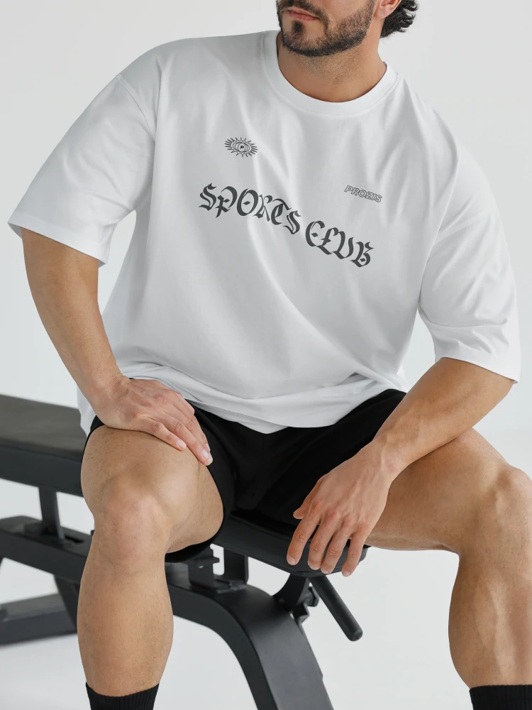 Sports Club Oversized T-Shirt  (9)