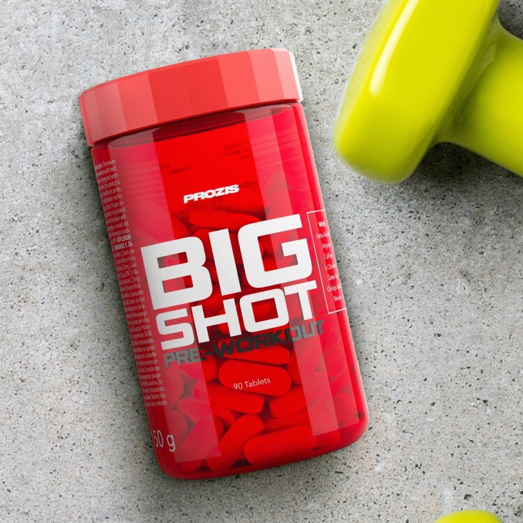 Visuel du produit : Big Shot - Pre-Workout 90 tabs