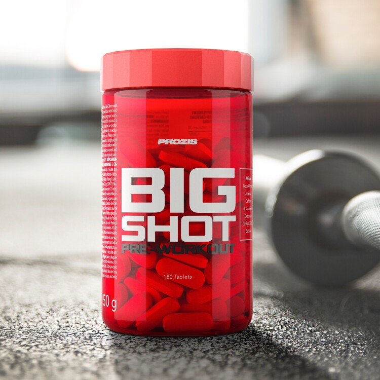 Visuel du produit : Big Shot - Pre-Workout 180 tabs