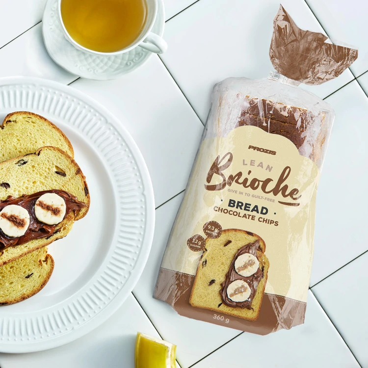 Lean Brioche Bread - Pepitas de chocolate 360 g