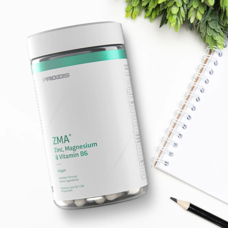 ZMA - Zinc, Magnesium and Vitamin B6 60 veg caps