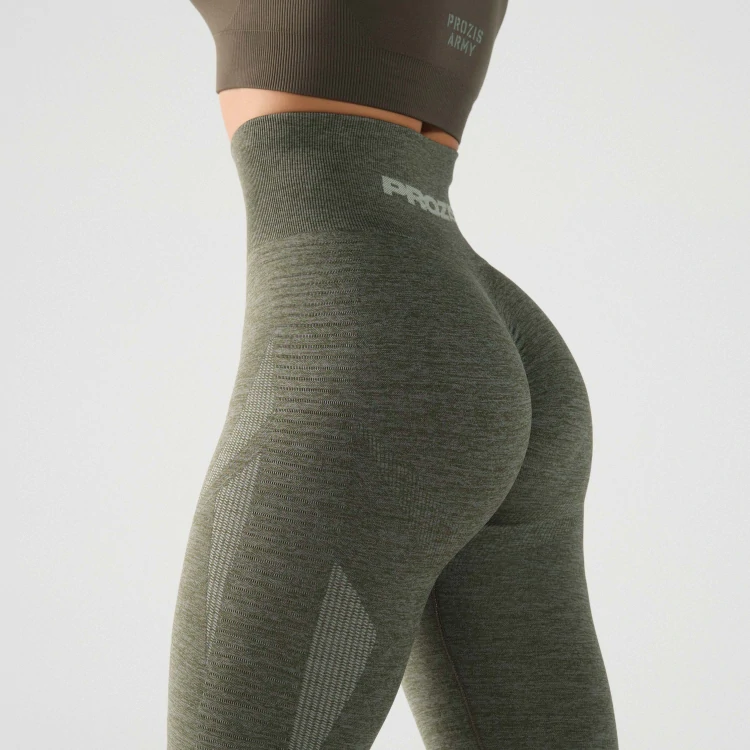 Legging taille haute Falcon - Green Melange